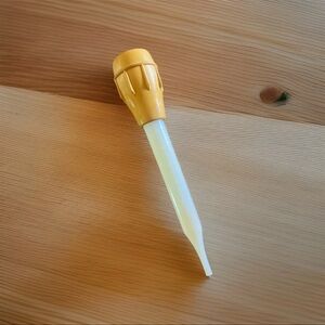 Foley Turkey Baster VTG Plastic Rubber Bulb Clear 10 inches Long Thanksgiving